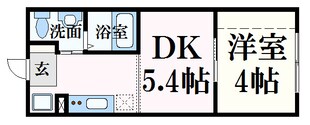 南区役所前駅 徒歩22分 2階の物件間取画像